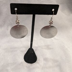 ❄️❄️ 5/$20❄️❄️Fashion Jewelry Pierced Earrings Silver Tone Disco Ball Dangly